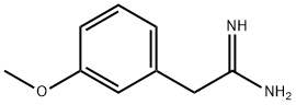 2-(3-methoxyphenyl)ethanimidamide Structure