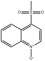 4-methylsulfonyl-1-oxido-quinoline 结构式