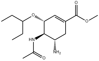OseltaMivir Acid Methyl Ester Structure