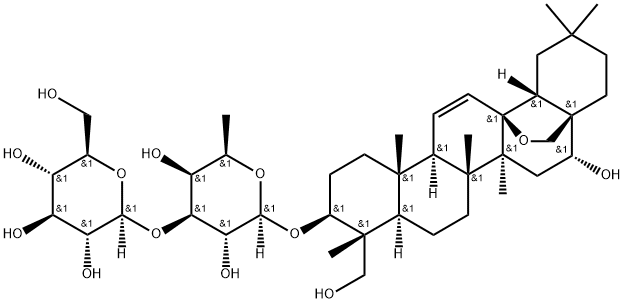 サイコサポニンD 化学構造式