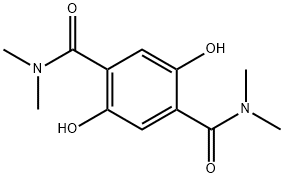 TEREPHTHALAMIDE, 2,5-DIHYDROXY-N,N,N',N'-TETRAMETHYL- Struktur