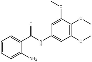 2-Amino-N-(3,4,5-trimethoxyphenyl)benzamide Structure