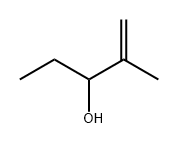 2-METHYL-1-PENTEN-3-OL Struktur