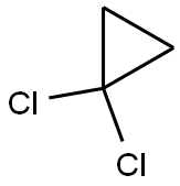 1,1-dichlorocyclopropane Struktur