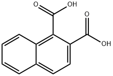 1,2-ナフタレンジカルボン酸ジメチル 化学構造式