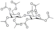 4-O--GALACTOPYRANOSYL-D-MANNOPYRASE-OCTAACETATE Structure