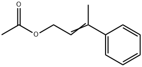 3-phenyl-2-butenyl acetate  Struktur