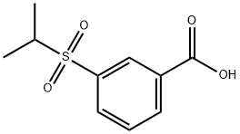 3-(isopropylsulfonyl)benzoic acid Structure