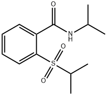N-Isopropyl-o-(isopropylsulfonyl)benzamide Struktur