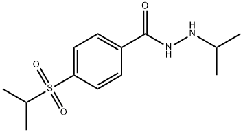 N'-Isopropyl-p-(isopropylsulfonyl)benzhydrazide 结构式