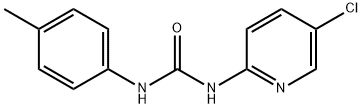 1-(5-chloro-pyridin-2-yl)-3-p-tolyl-urea Struktur