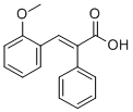 3-(2-METHOXYPHENYL)-2-PHENYLACRYLIC ACID 结构式