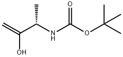 Carbamic acid, [(1S)-2-hydroxy-1-methyl-2-propenyl]-, 1,1-dimethylethyl ester Struktur