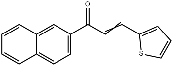 1-(2-NAPHTHYL)-3-(2-THIENYL)-2-PROPEN-1-ONE Structure