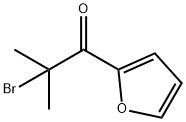 1-Propanone, 2-bromo-1-(2-furanyl)-2-methyl- (9CI) 结构式