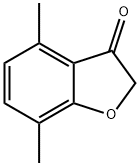 4,7-ジメチル-3(2H)-ベンゾフラノン 化学構造式