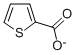 2-THIOPHENECARBOXYLIC ACID,ION(1-) Struktur