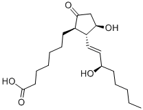 15(R)-PROSTAGLANDIN E1 Structure