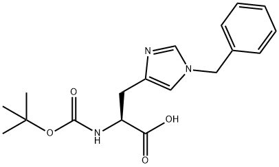 BOC-HIS(BZL)-OH Structure