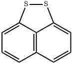 1,8-Epidithionaphthalene Struktur