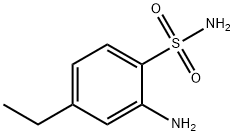 Benzenesulfonamide, 2-amino-4-ethyl- (8CI) Struktur