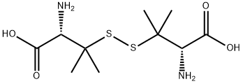 3,3''-ジチオビス-D-バリン 化学構造式