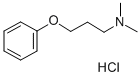 N,N-Dimethyl-3-phenoxypropylamine hydrochloride Structure