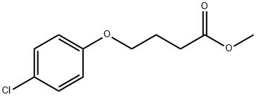 METHYL 4-(P-CHLOROPHENOXY)BUTYRATE Structure