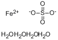 硫酸亚铁四水合物,20908-72-9,结构式