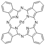 PALLADIUM PHTHALOCYANINE Structure