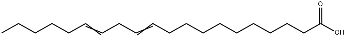 11C,14C-EICOSADIENOIC ACID Structure