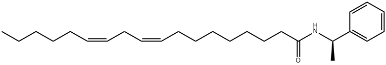D-N-(a-Methylbenzyl)linoleamide Structure