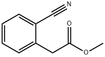 METHYL (2-CYANOPHENYL)ACETATE Struktur