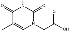 THYMINE-1-ACETIC ACID Structure