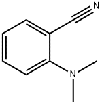 2-(N,N-二甲氨基)苯腈 结构式