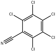 2,3,4,5,6-ペンタクロロベンゾニトリル 化学構造式