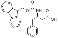 FMOC-D-Β-HOMOPHENYLALANINE 化学構造式