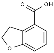 苯并二氢呋喃-4-甲酸 结构式