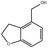2,3-ジヒドロ-4-ベンゾフランメタノール 化学構造式