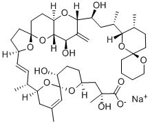 冈田(软海绵)酸 结构式