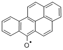 [(ベンゾ[a]ピレン-6-イル)オキシ]ラジカル 化学構造式