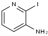 2-碘-3-氨基吡啶 结构式