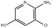 2-氨基-3-氯-5-羟基吡啶 结构式