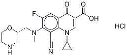 Finafloxacin Hydrochloride Structure