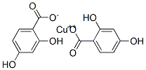 copper 2,4-dihydroxybenzoate Struktur