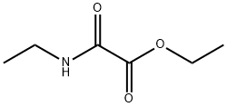 (エチルアミノ)(オキソ)酢酸エチル 化学構造式