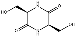 2,5-Piperazinedione,3,6-bis(hydroxymethyl)-,(3R,6R)-(8CI) 结构式