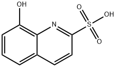 8-羟基喹啉-2-磺酸, 20946-17-2, 结构式