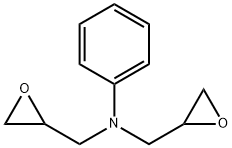 N-(环氧丙基)-N-苯基-环氧乙烷甲胺, 2095-06-9, 结构式