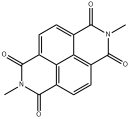 N,N'-二甲基-1,4,5,8-萘四甲酸二酰亚胺,20958-66-1,结构式